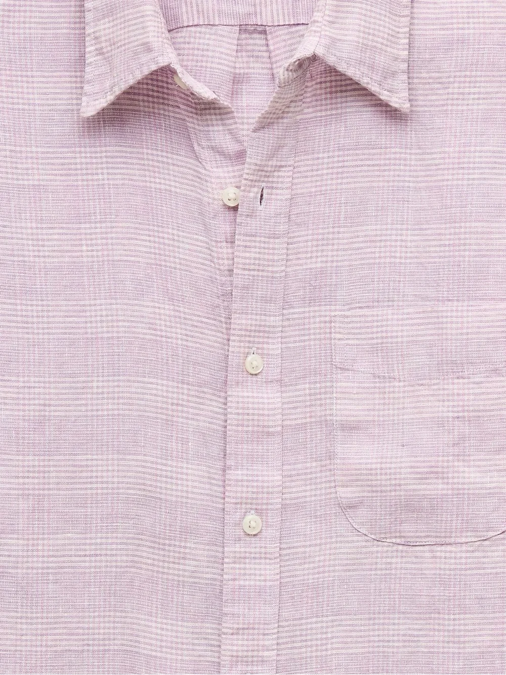 J. CREW Linen point-collar shirt in Glen Plaid Size M NWT $178 CT991